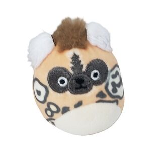 Squishville by Original Squishmallows 2 Inch Mini Hyena Plush Tan Brown 2024